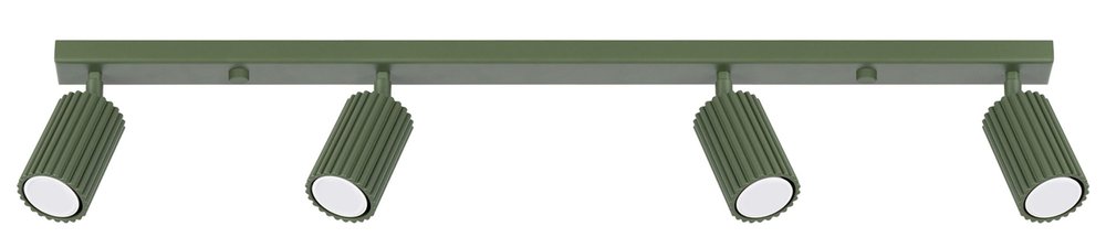 SELSEY Plafon Karbon x4 oliwkowy