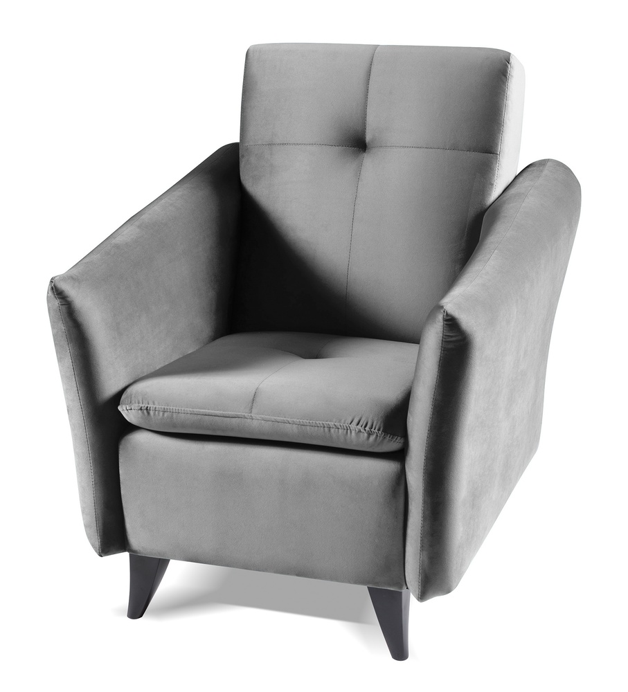 SELSEY Fotel kubełkowy Haggetorp szary