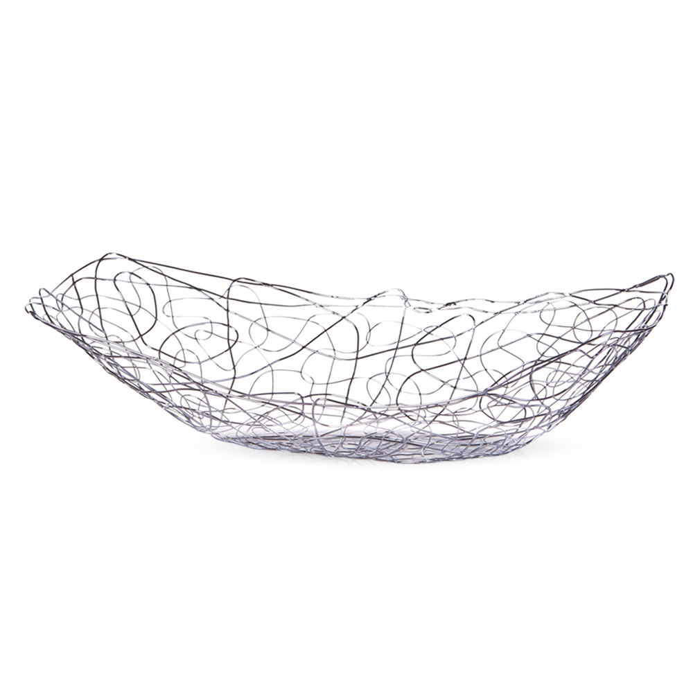 SELSEY Miska na owoce Mevian ze stali 19x33 cm