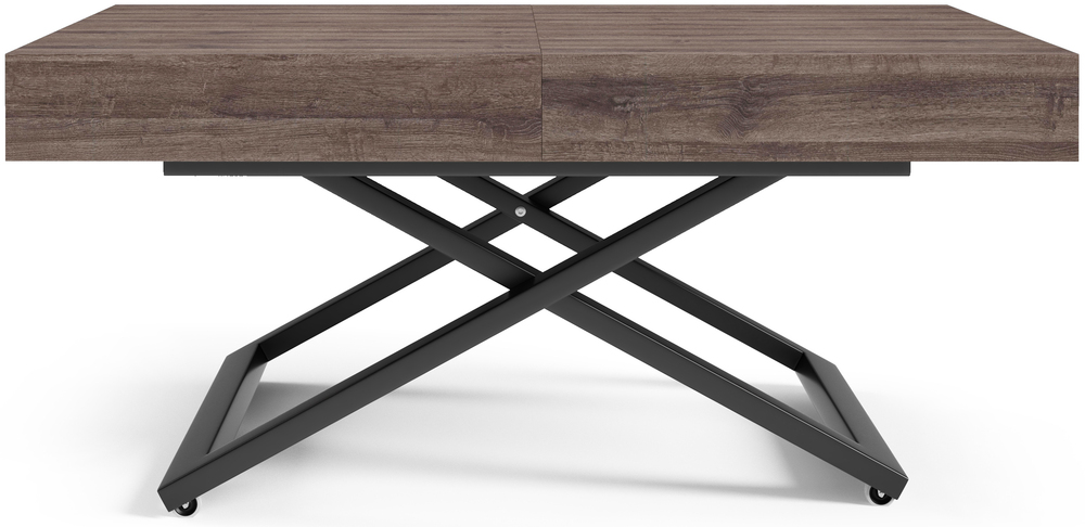 SELSEY Ławostół 2w1 Movilinne rozkładany Dąb Sherman nogi U-kształtne