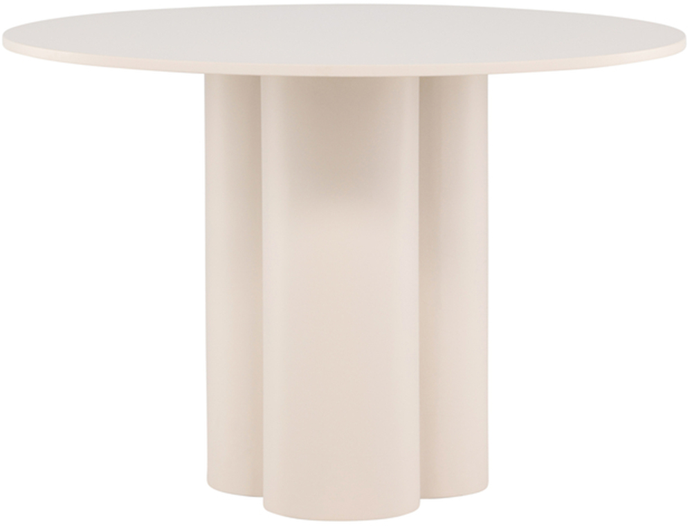 SELSEY Stół do jadalni Convalder 110x110 cm beżowy