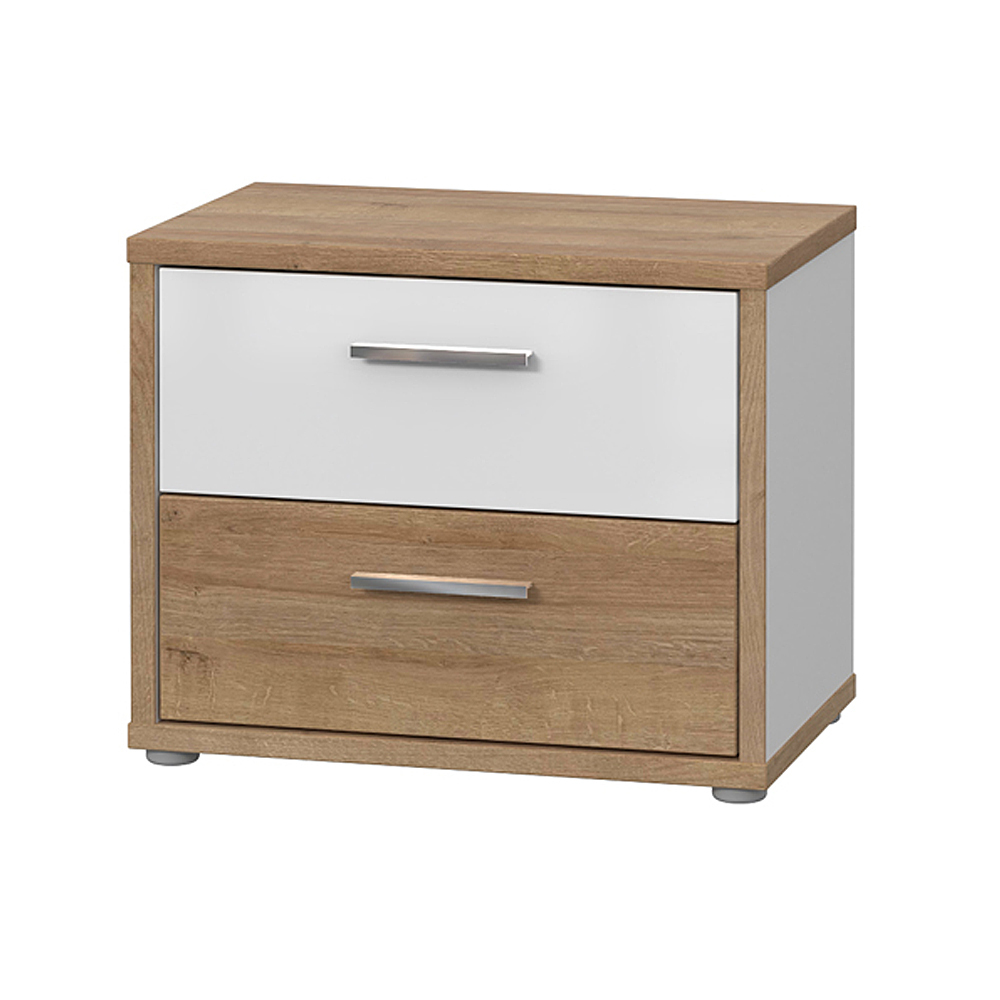 SELSEY Szafka nocna z dwiema szufladami Chicory