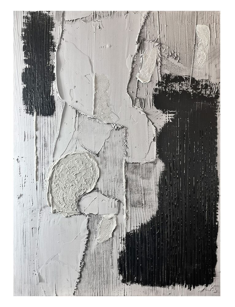 SELSEY Obraz Touch 100x70 cm z ręcznie malowanymi elementami