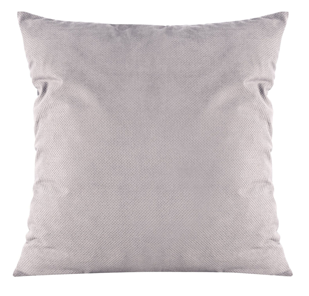 SELSEY Poszewka na poduszkę Milo 45x45 cm stalowa