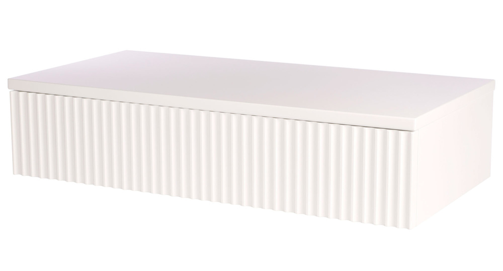 SELSEY Toaletka Lonidos 60x35 cm wisząca biała lamele