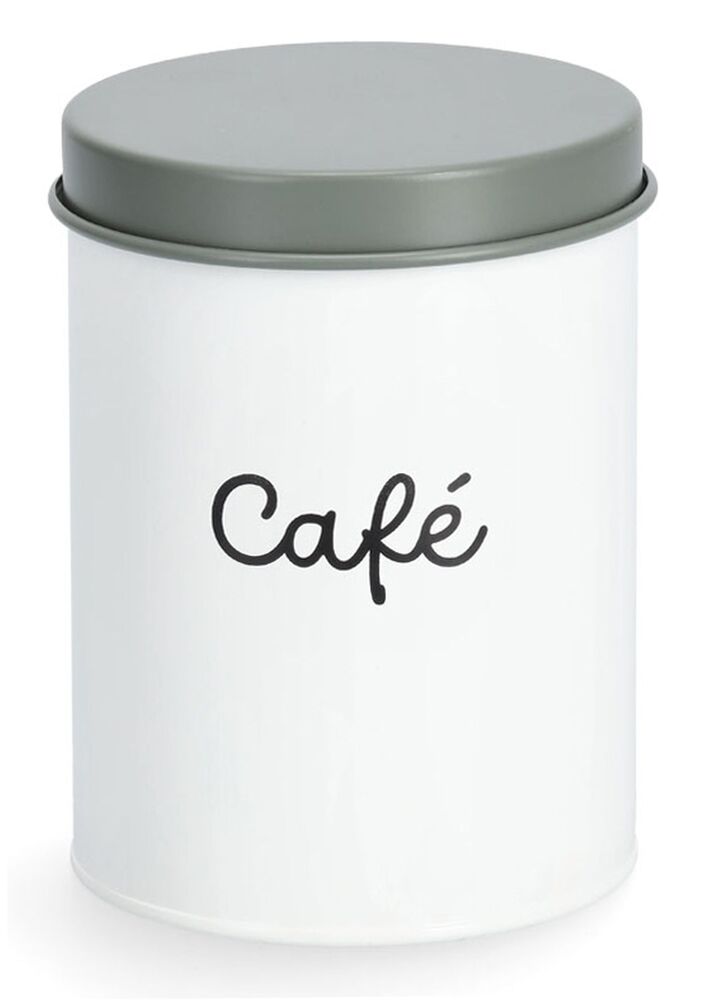 SELSEY Słoik do przechowywania kawy Riffeo biały