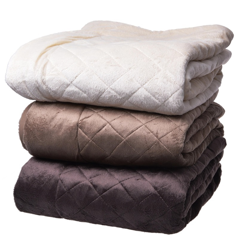 SELSEY Pled dwustronny podszyty bawełną Pik