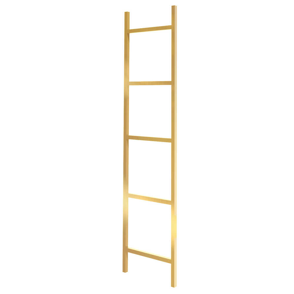 SELSEY Wieszak na ręczniki Gierce w formie drabinki złoty