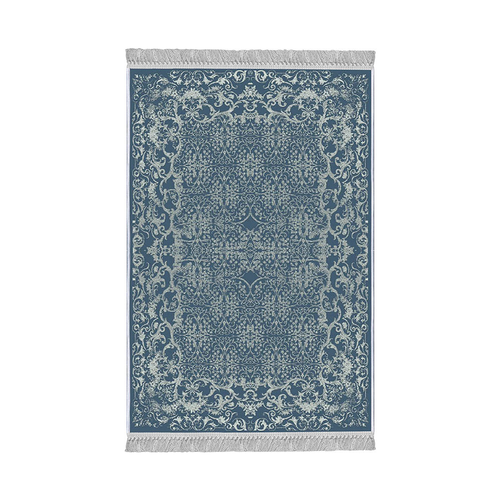 SELSEY Dywan nowoczesny Pallbalm 180x280 cm niebiesko-beżowy