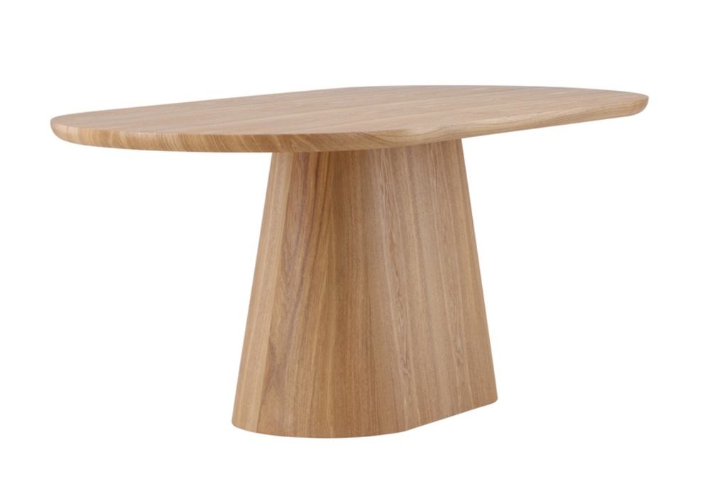 SELSEY Stół do jadalni Simurry owalny 200x90 cm dąb naturalny