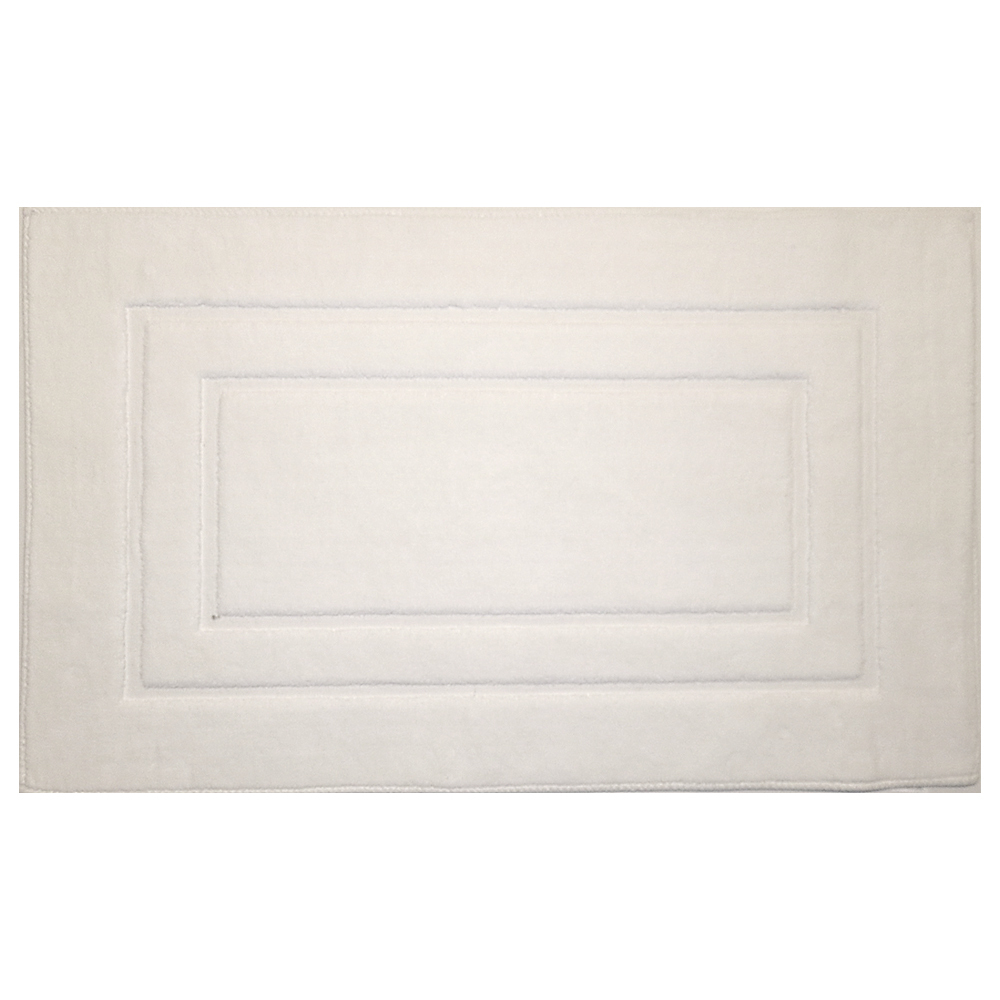 SELSEY Dywanik do łazienki Kaus w stylu klasycznym kremowy