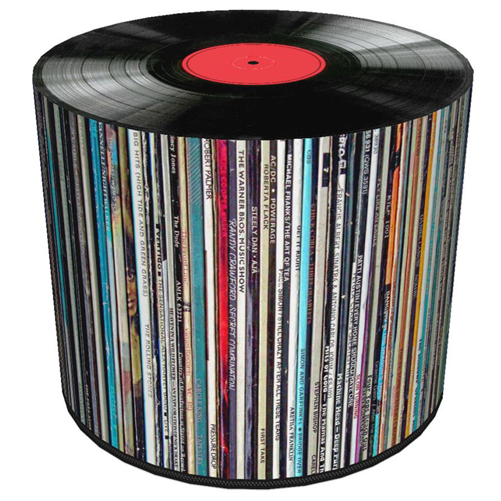 SELSEY Pufa okrągła Fresvik winyle