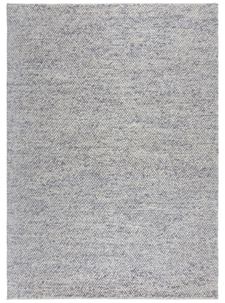 SELSEY Dywan Minerals 230x160 cm z wełną szaroniebieski