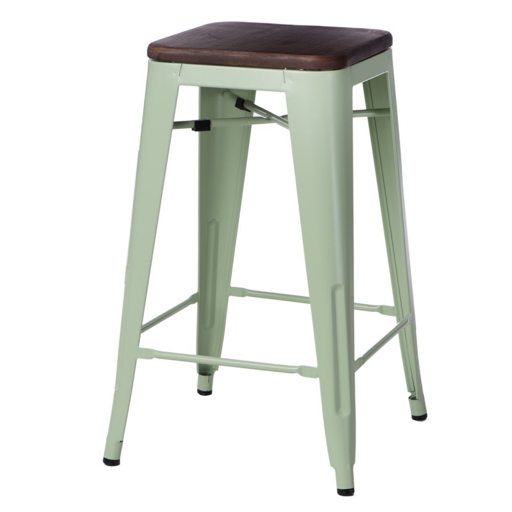 SELSEY Hoker Paris Wood 65 cm zielony - orzech