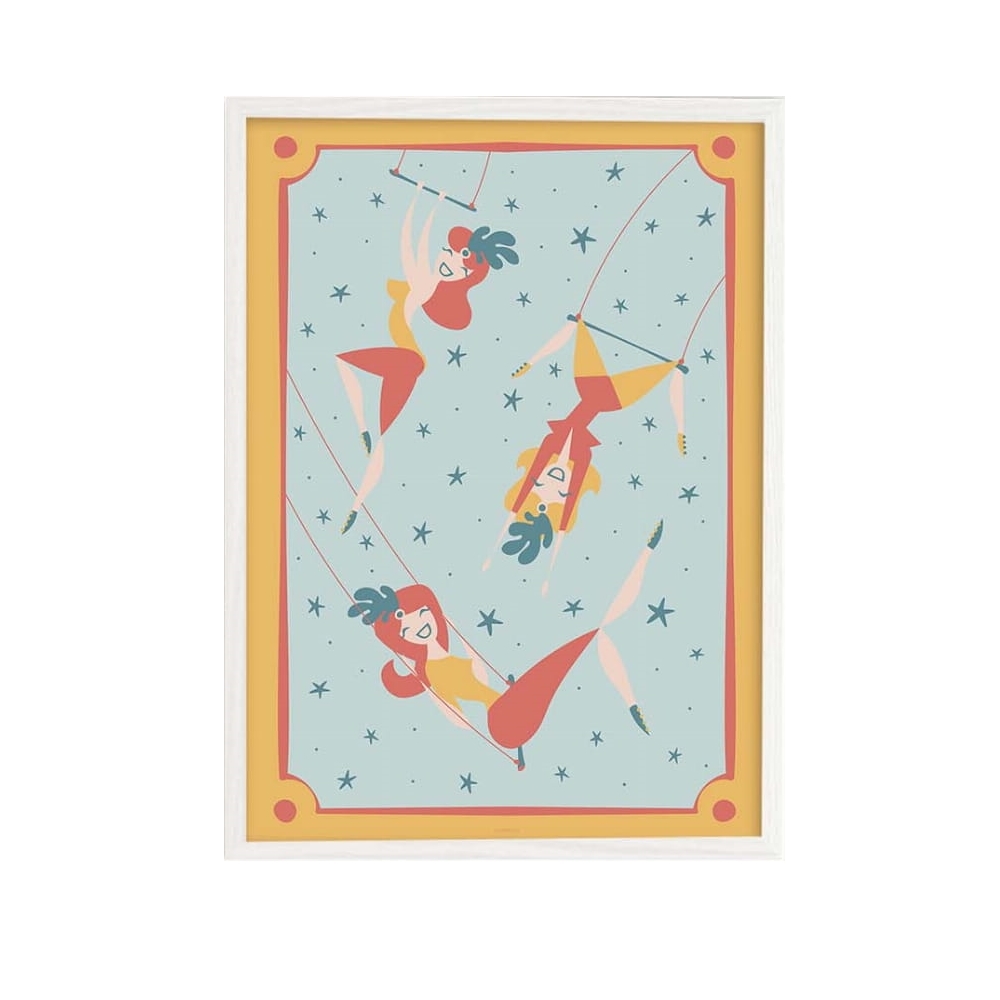 SELSEY Plakat Malaggar z wyborem rozmiaru i ramy