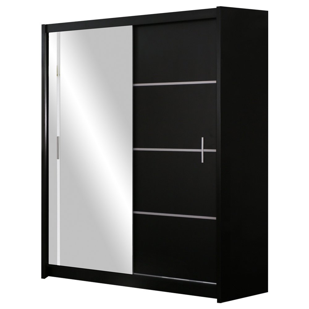 SELSEY Szafa Tilava przesuwna z lustrem 150 cm