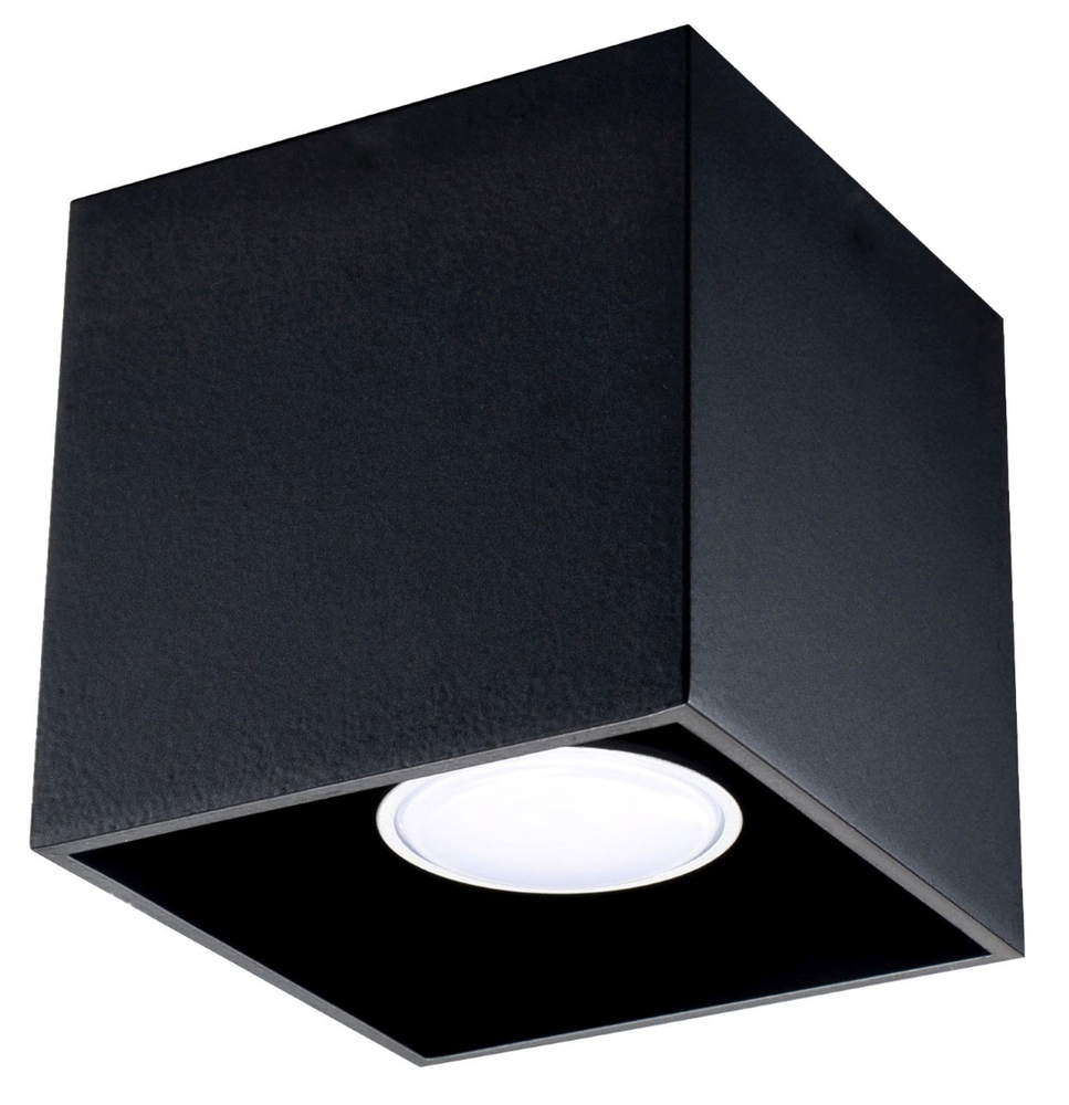 SELSEY Plafon Kodie x1 czarny