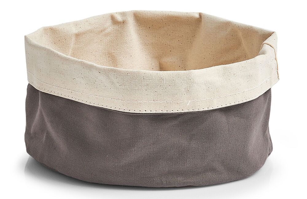 SELSEY Koszyk na pieczywo Sonnama antracytowy