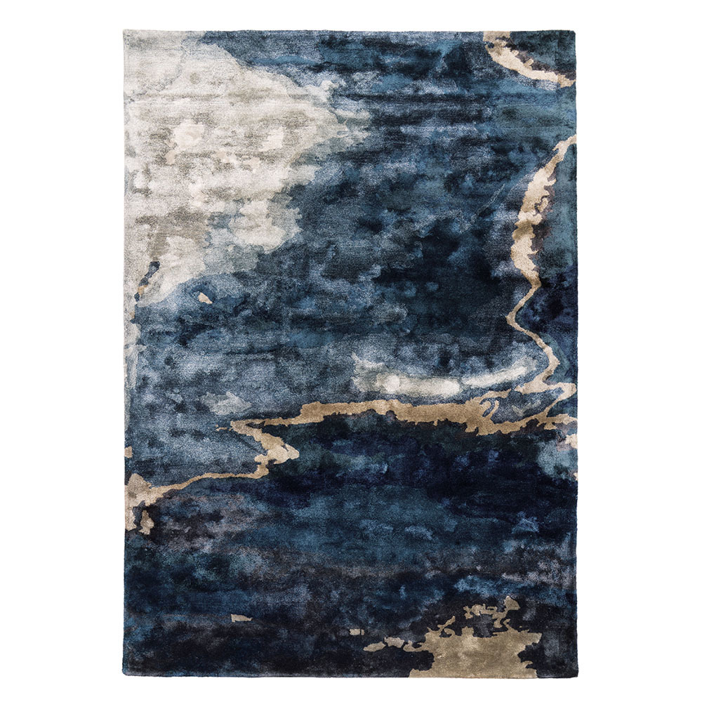 SELSEY Dywan nowoczesny Elhan jasny niebieski