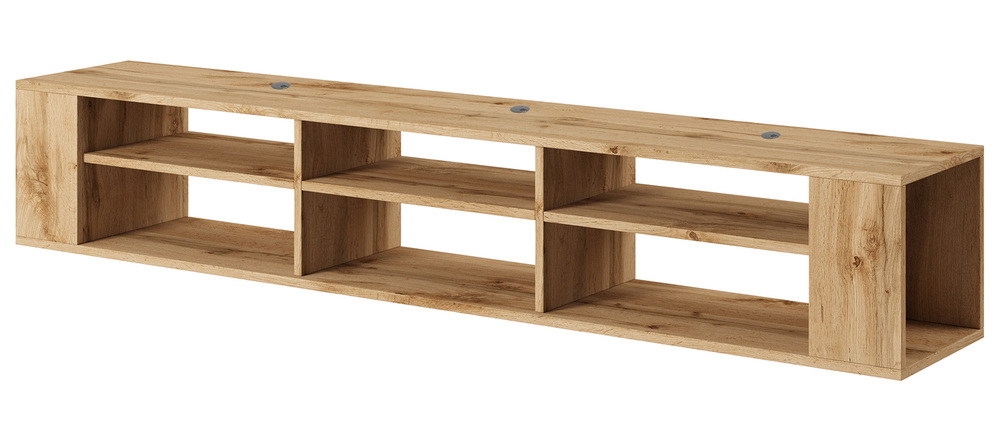 SELSEY Szafka RTV Wall 175 cm Dąb wotan