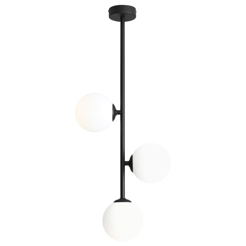 SELSEY Lampa wisząca Oblishers czarna