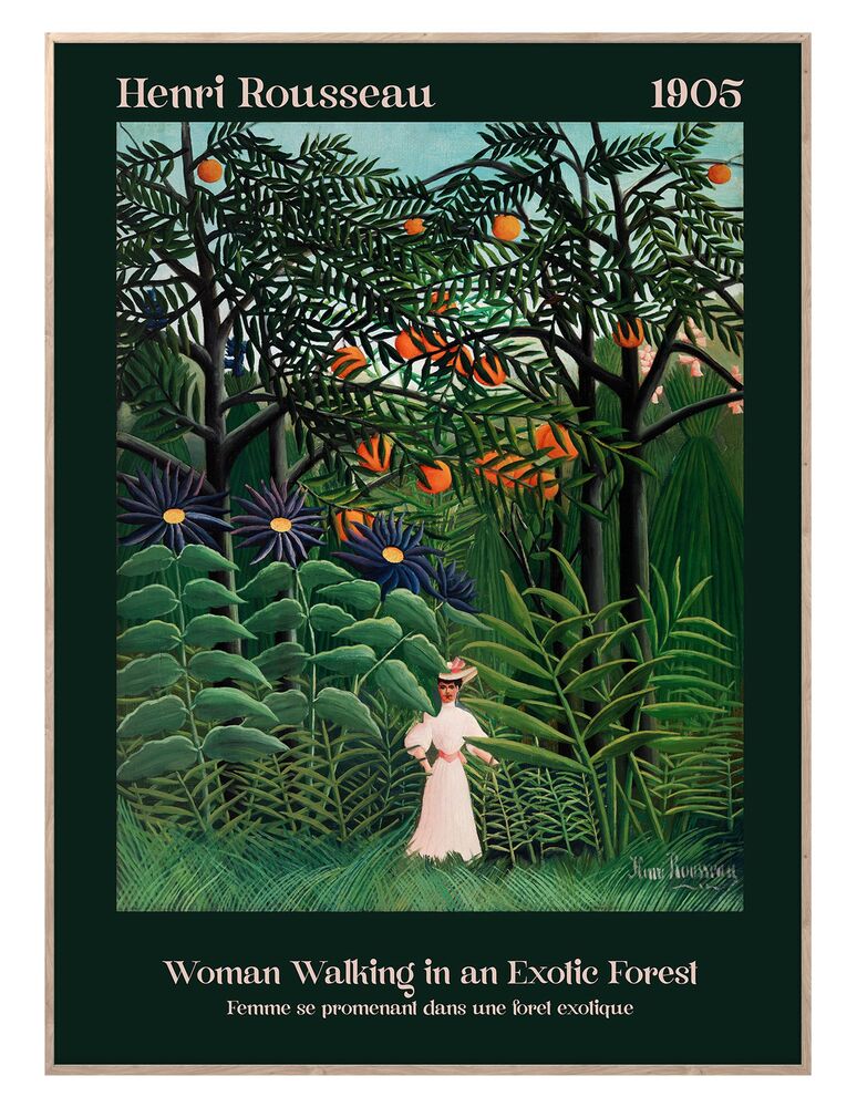 SELSEY Obraz w ramie Exotic Forest 70x50 cm