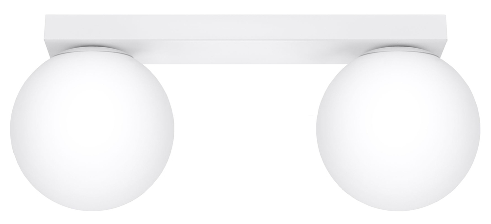 SELSEY Plafon Crosians 34,5x14,5 cm x2 biały