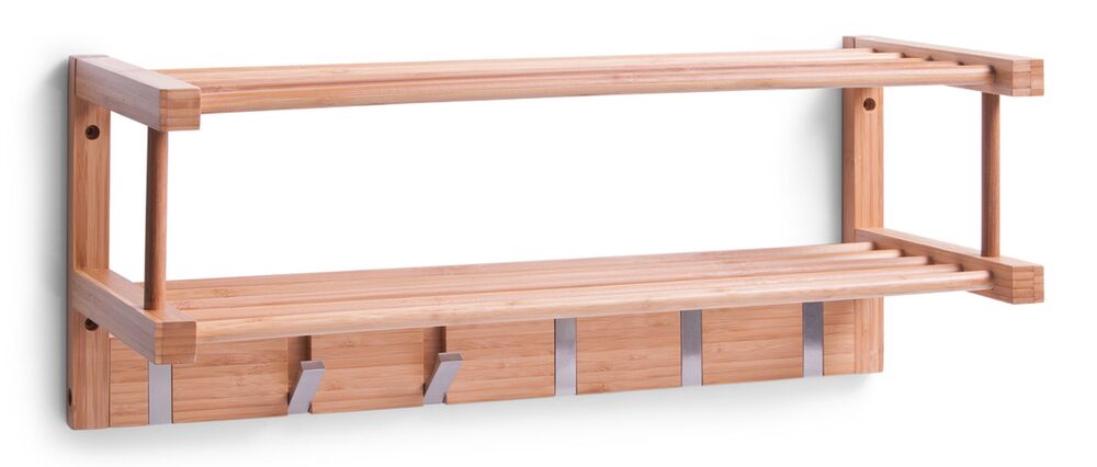 SELSEY Wieszak ścienny Avaylan bambus