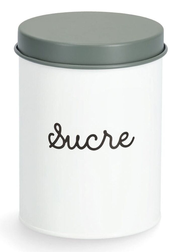 SELSEY Słoik do przechowywania cukru Riffeo biały