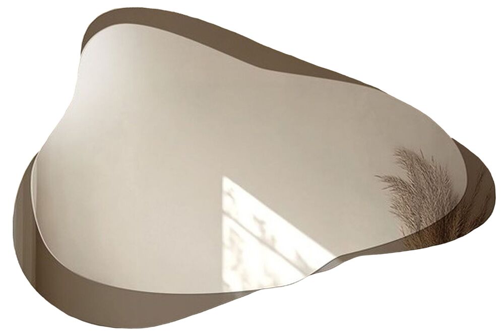 SELSEY Lustro ścienne Mokka 120x80 cm na brązowej tafli