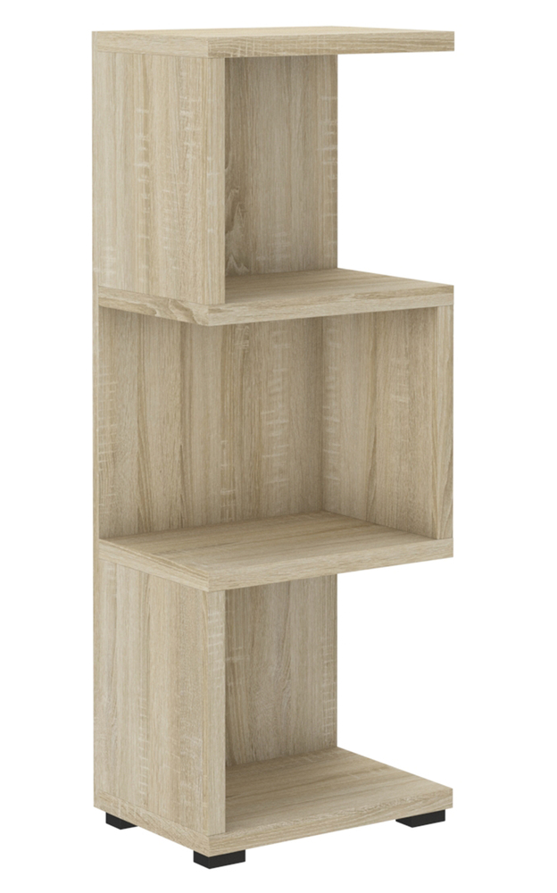 SELSEY Regał otwarty Mertins 42 cm dąb sonoma niski