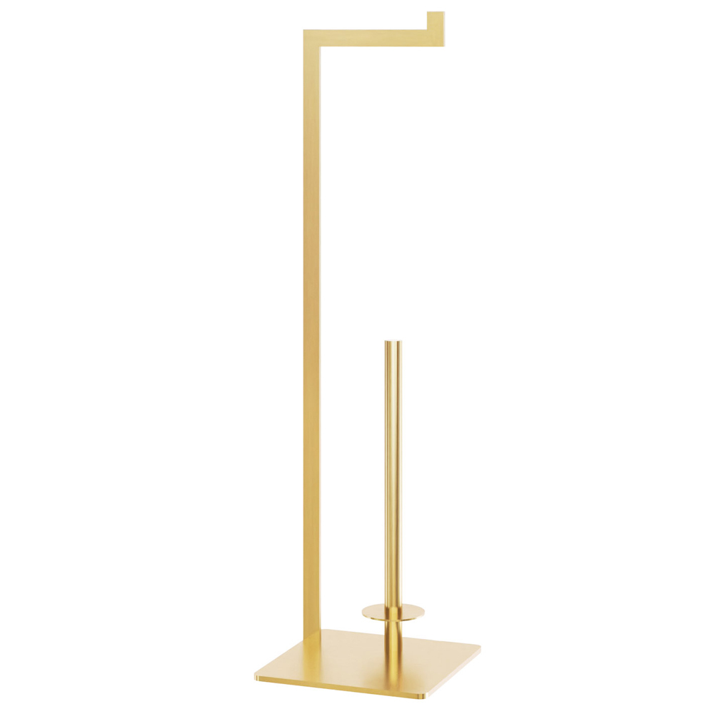 SELSEY Stojak na papier toaletowy Tobben złoty