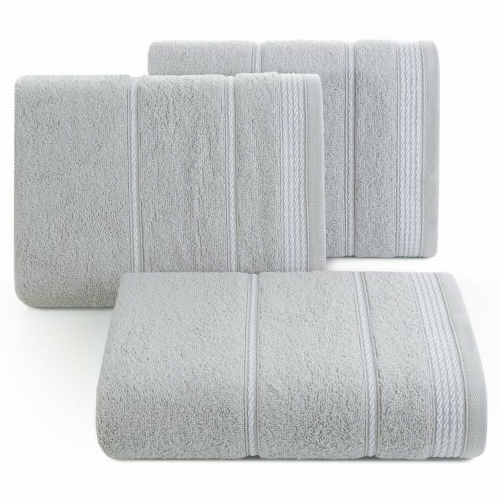 SELSEY Ręcznik bawełniany Botern srebrny