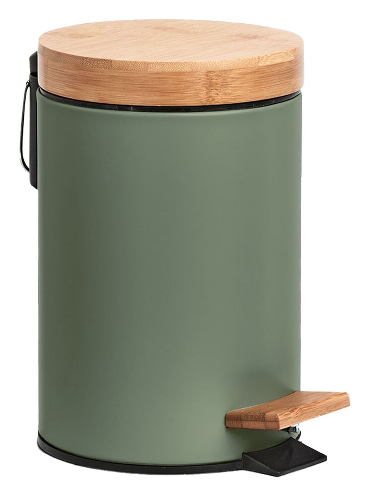 SELSEY Kosz łazienkowy Pavikt zielony