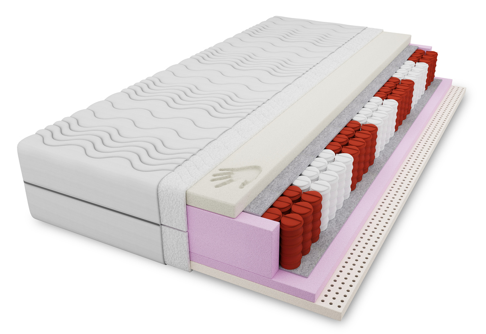 SELSEY Materac kieszeniowy 180x200 cm Fjelso dwustronny