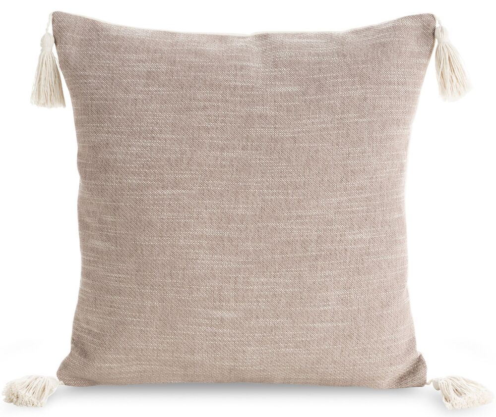 SELSEY Poszewka na poduszkę Boho 45x45 cm pudrowy róż