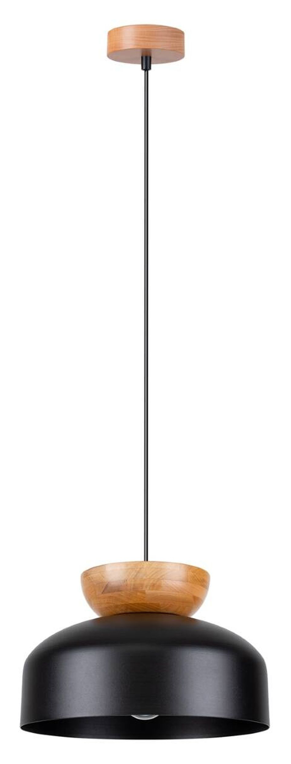 SELSEY Lampa wisząca Marion x1 czarna