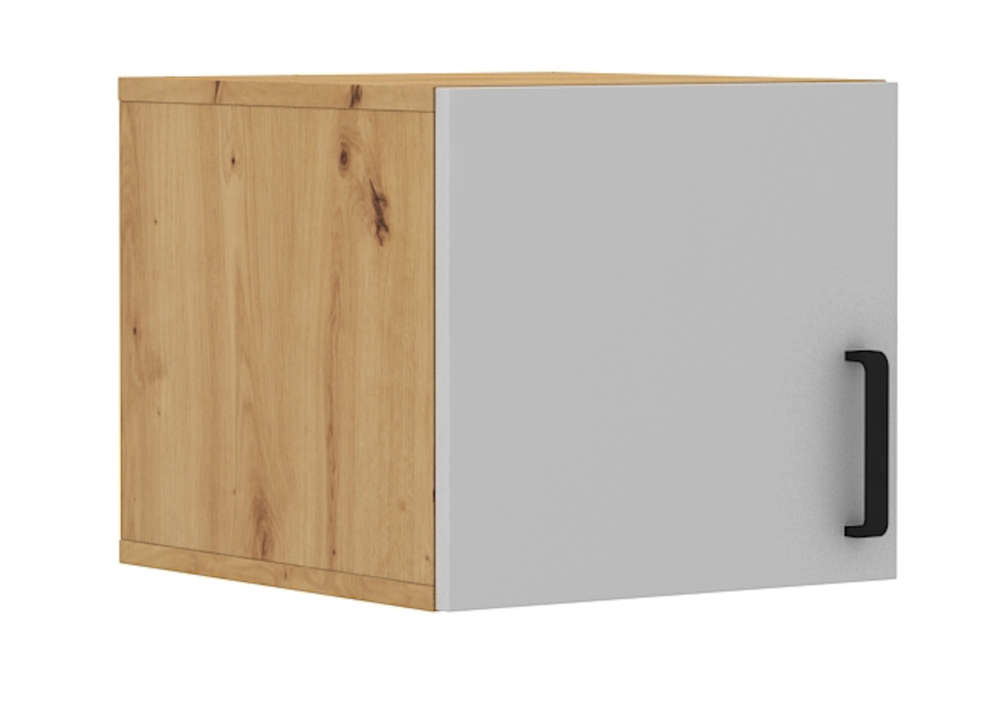 SELSEY Nadstawka zamykana Stundly 40 cm Dąb artisan/Szary