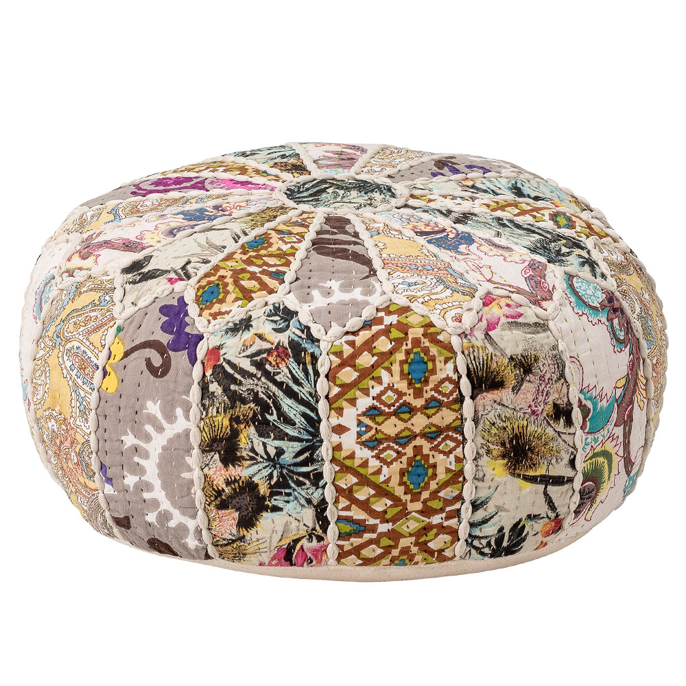 SELSEY Puf Bloomingville Spellman patchwork