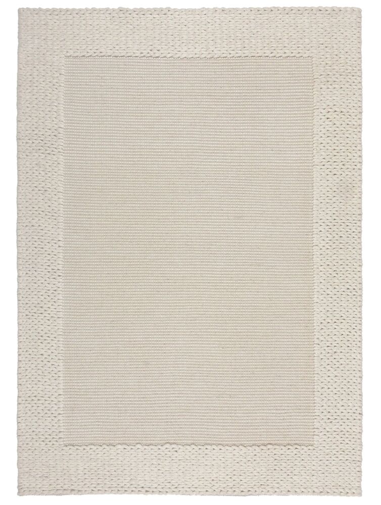 SELSEY Dywan Rue Plait 290x200 cm z wełną beżowy