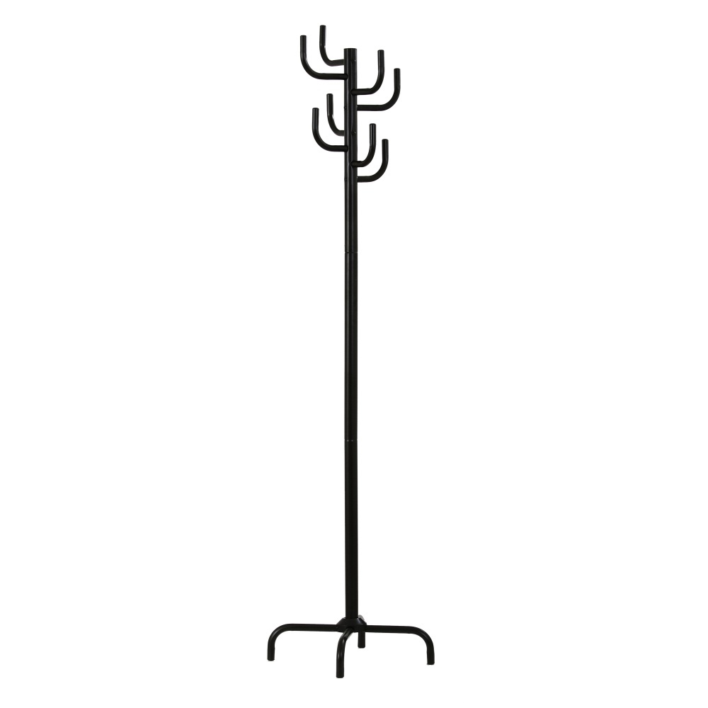 SELSEY Wieszak stojący Gio 178 cm czarny