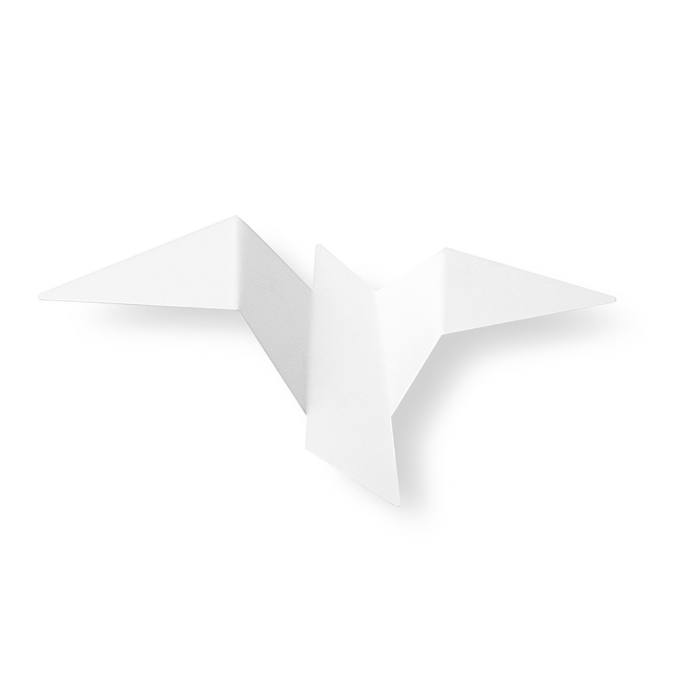 SELSEY Lampa ścienna Denched 31 cm biała