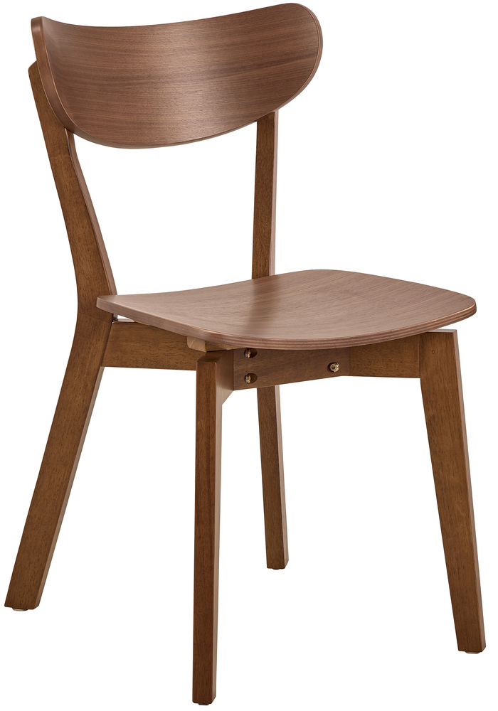 SELSEY Krzesło drewniane Gemirro orzech