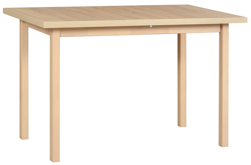 SELSEY Stół drewniany do jadalni rozkładany Vismito 120-160x70 cm dąb sonoma