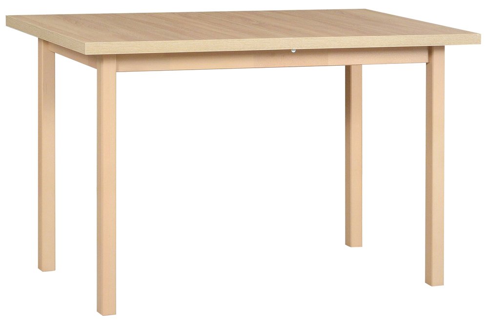 SELSEY Stół drewniany do jadalni rozkładany Vismito 120-160x70 cm dąb sonoma