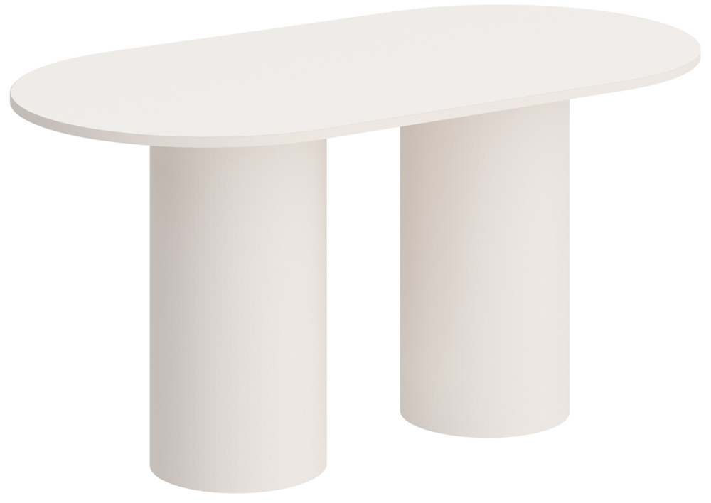 SELSEY Stół do jadalni Bituate 150x80 cm kaszmir mat