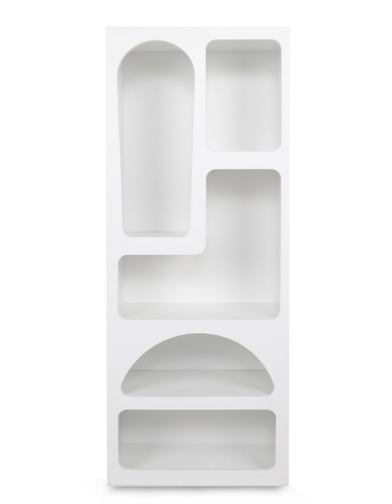 SELSEY Regał wysoki Advilis 150 cm biały