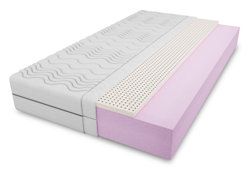 SELSEY Materac piankowy 70x200 cm Glesborg dwustronny