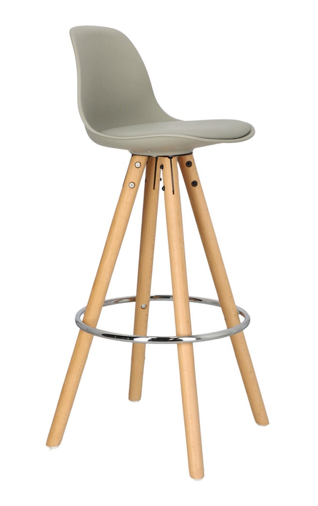 SELSEY Hoker Nord polipropylen/szara ekoskóra