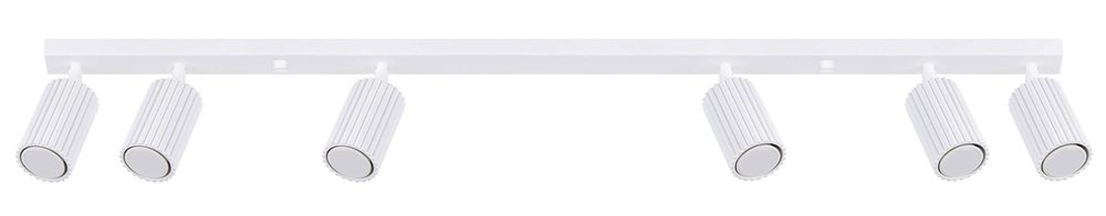 SELSEY Plafon Karbon x6 biały